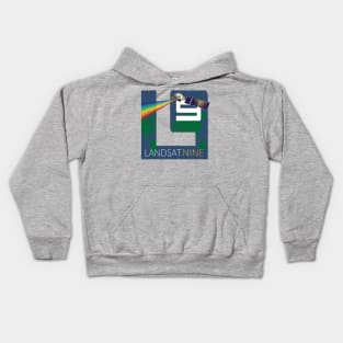 Landsat 9 Kids Hoodie